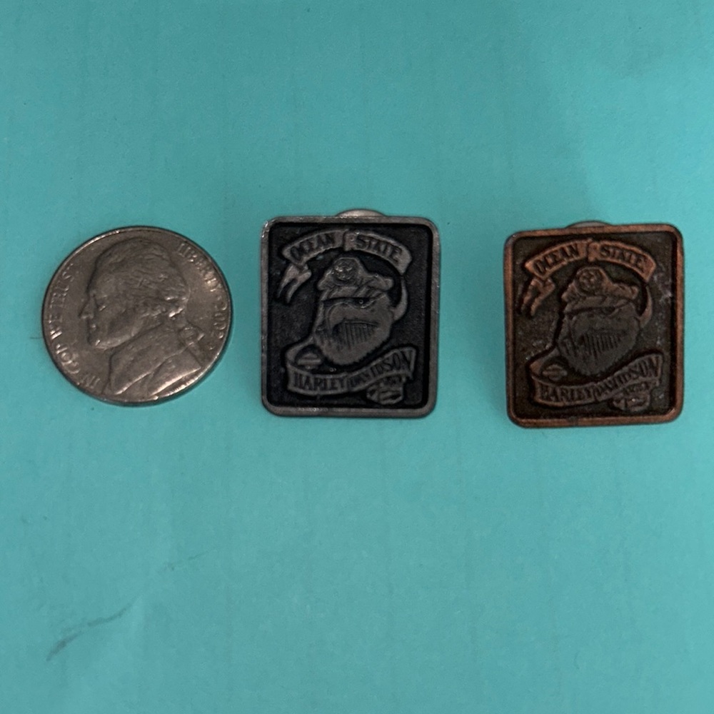 Ocean State Harley Davidson collector pins